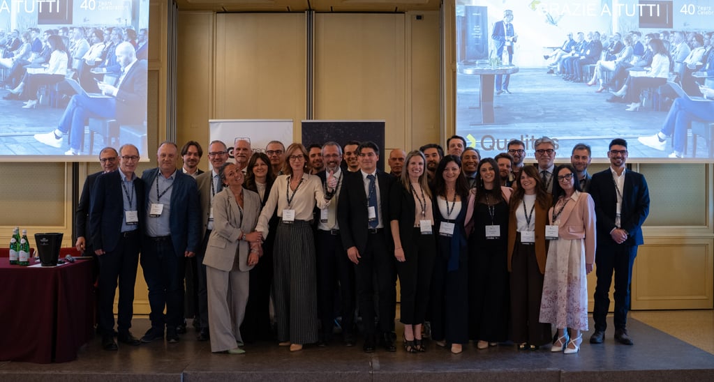 Qualitas celebra 40 anni e presenta NET@PRO Minerva 5.0 al Partner Meeting 2026