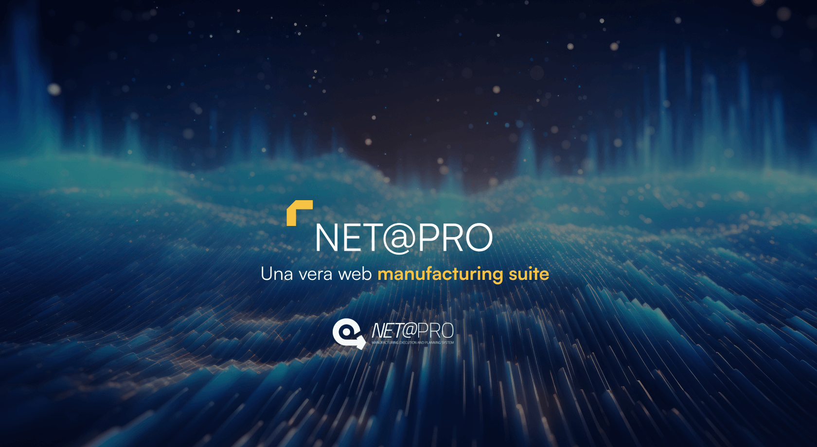 NET@PRO, una vera web manufacturing suite
